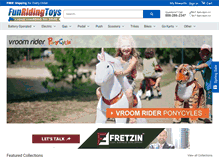 Tablet Screenshot of funridingtoys.com